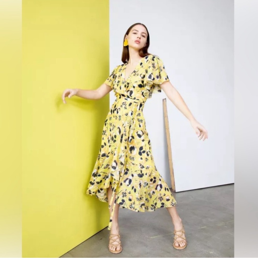 TANYA TAYLOR Silk Blend Brianna Dress - Picture 3 of 13